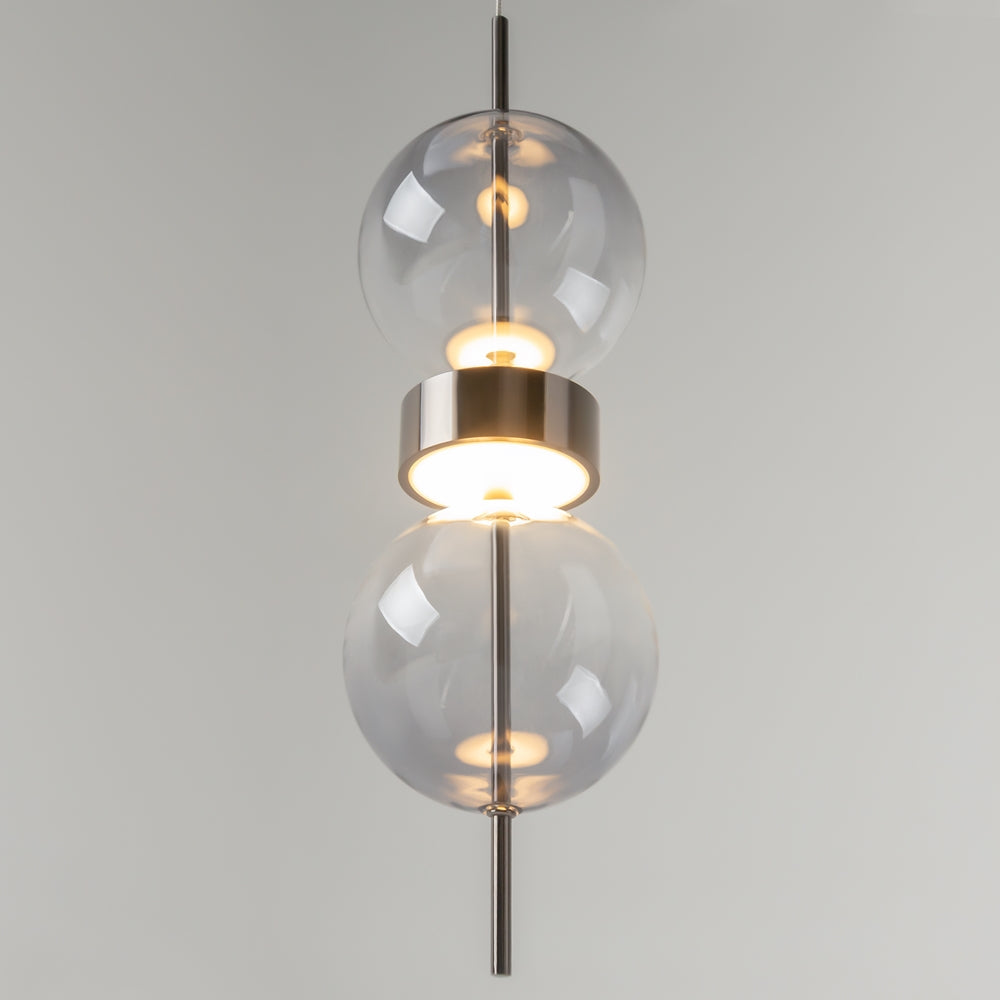 Maytoni Double Moon LED pendant light