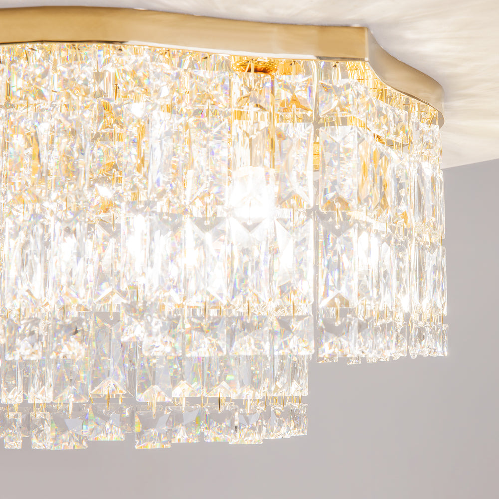 Maytoni Dune E14 surface-mounted crystal light