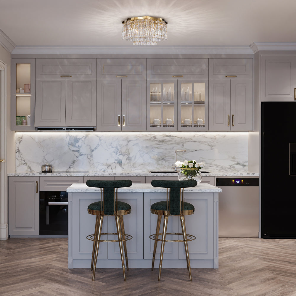 Maytoni Dune E14 surface-mounted crystal light