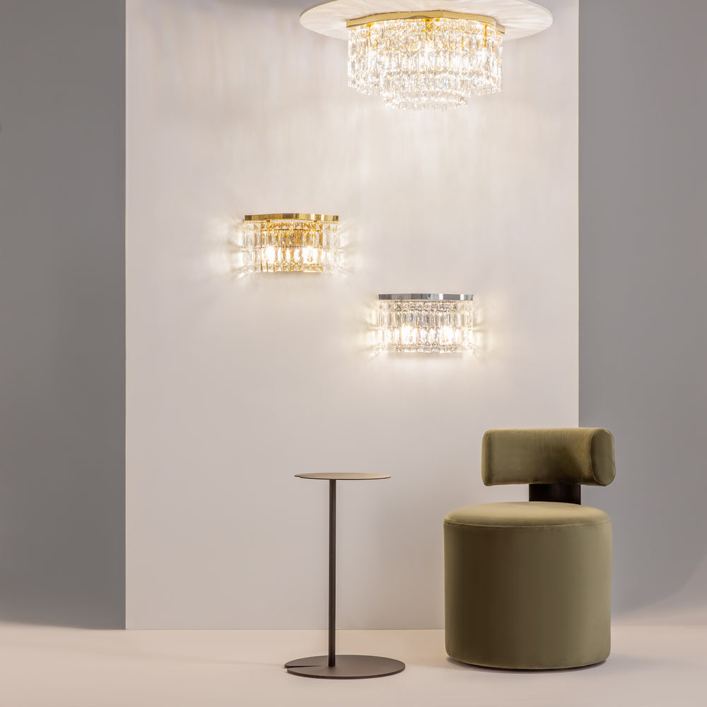 Maytoni Dune E14 surface-mounted crystal light