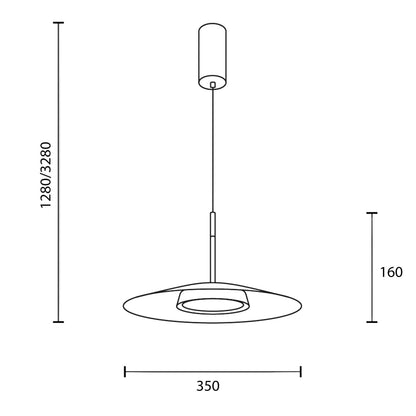 Maytoni El LED pendant light
