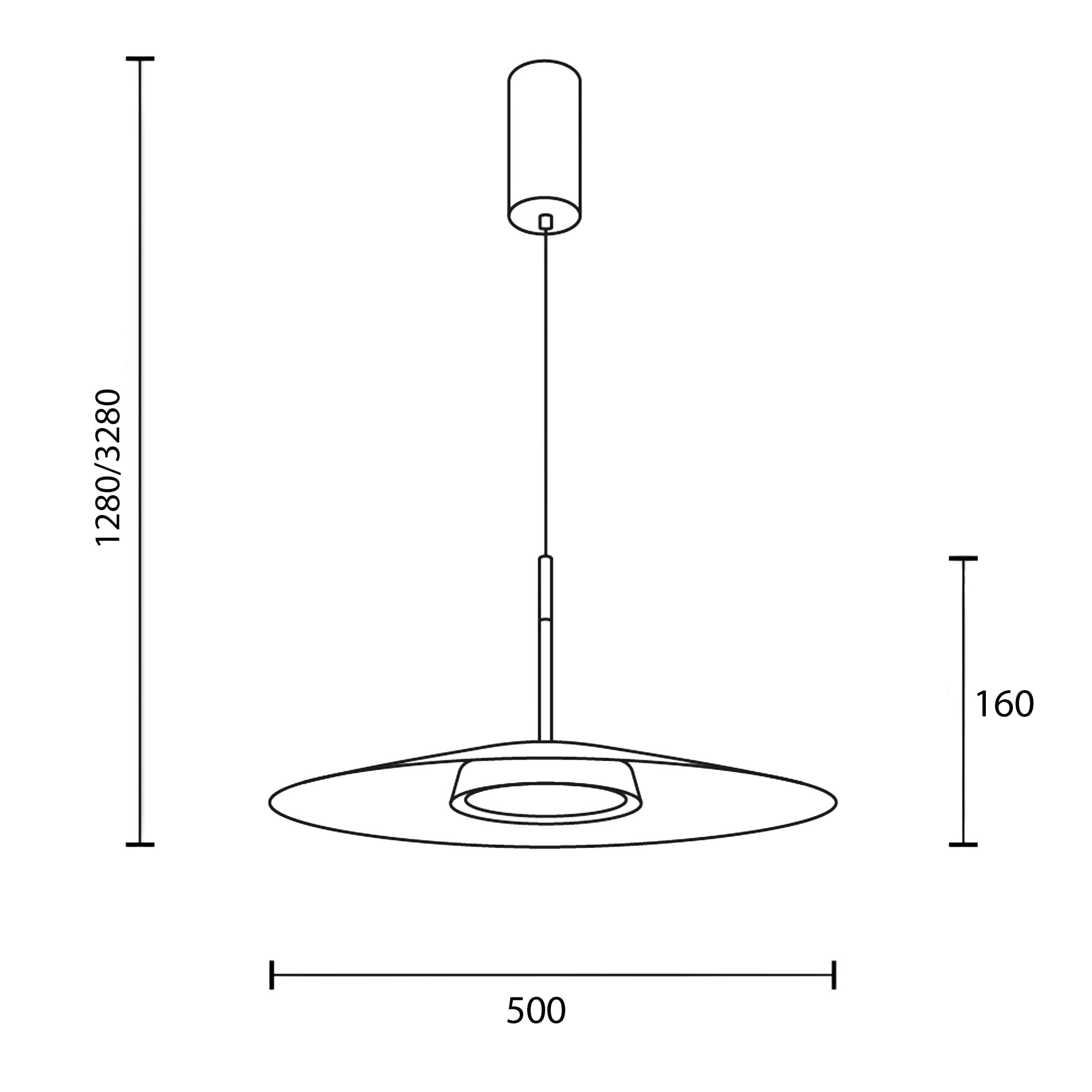 Maytoni El LED pendant light