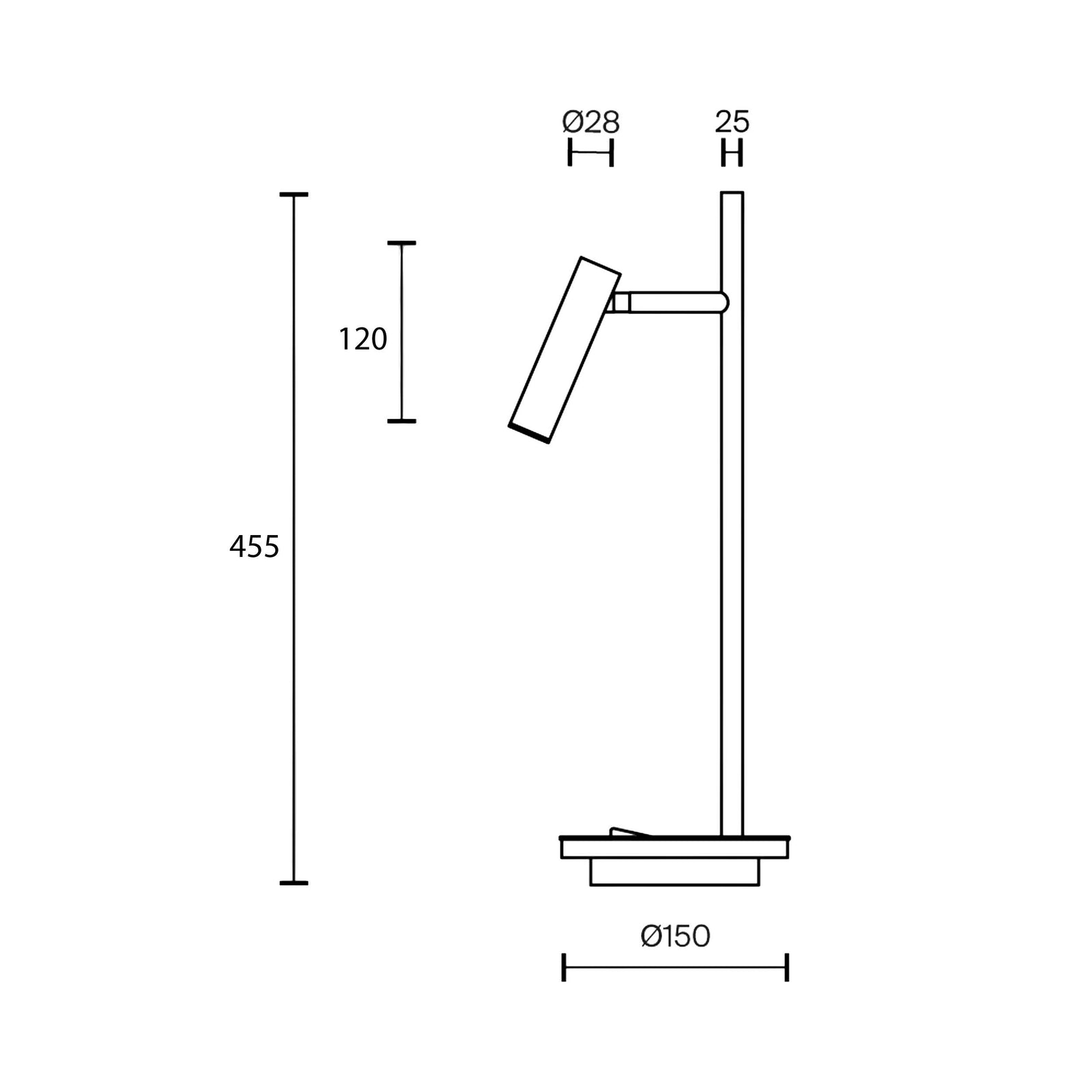 Maytoni Estudo LED table light