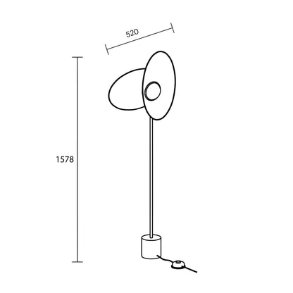 Maytoni Evolution LED floor light