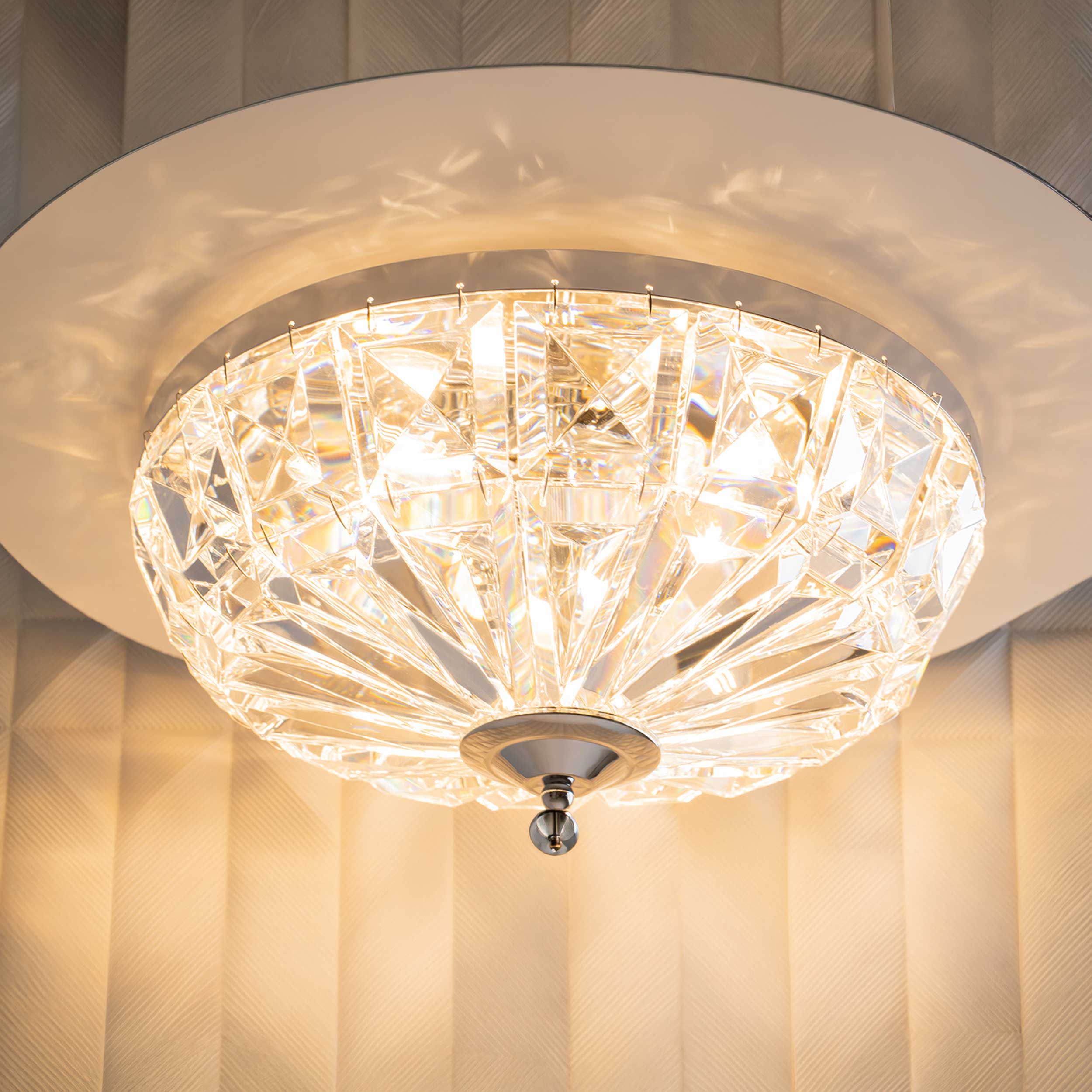 Maytoni Facet E14 surface-mounted crystal light
