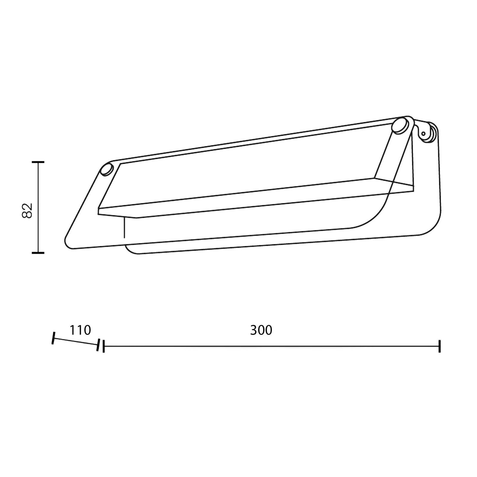Maytoni Flat LED Wall light