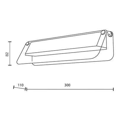 Maytoni Flat LED Wall light
