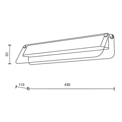Maytoni Flat LED Wall light