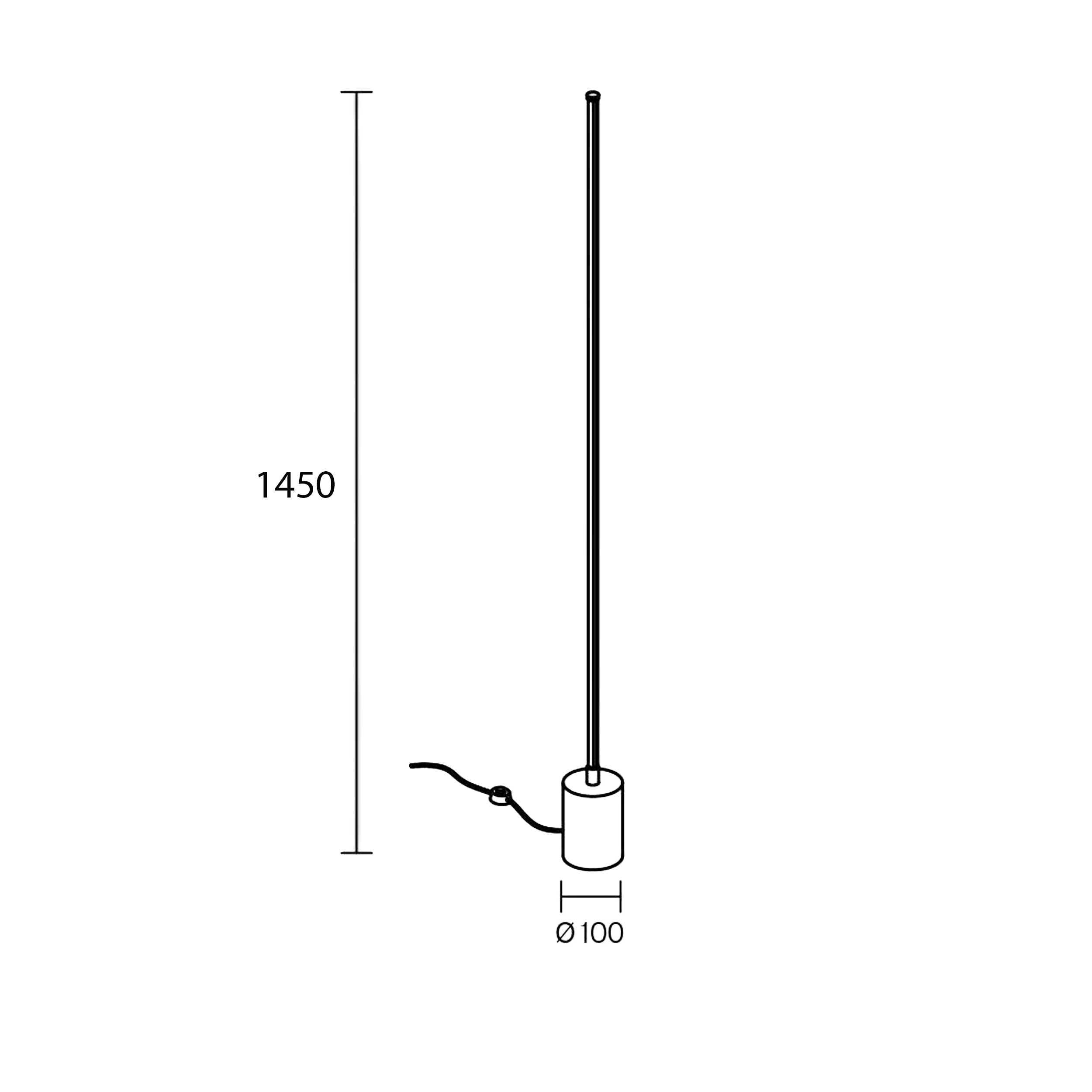Maytoni Flow LED floor light