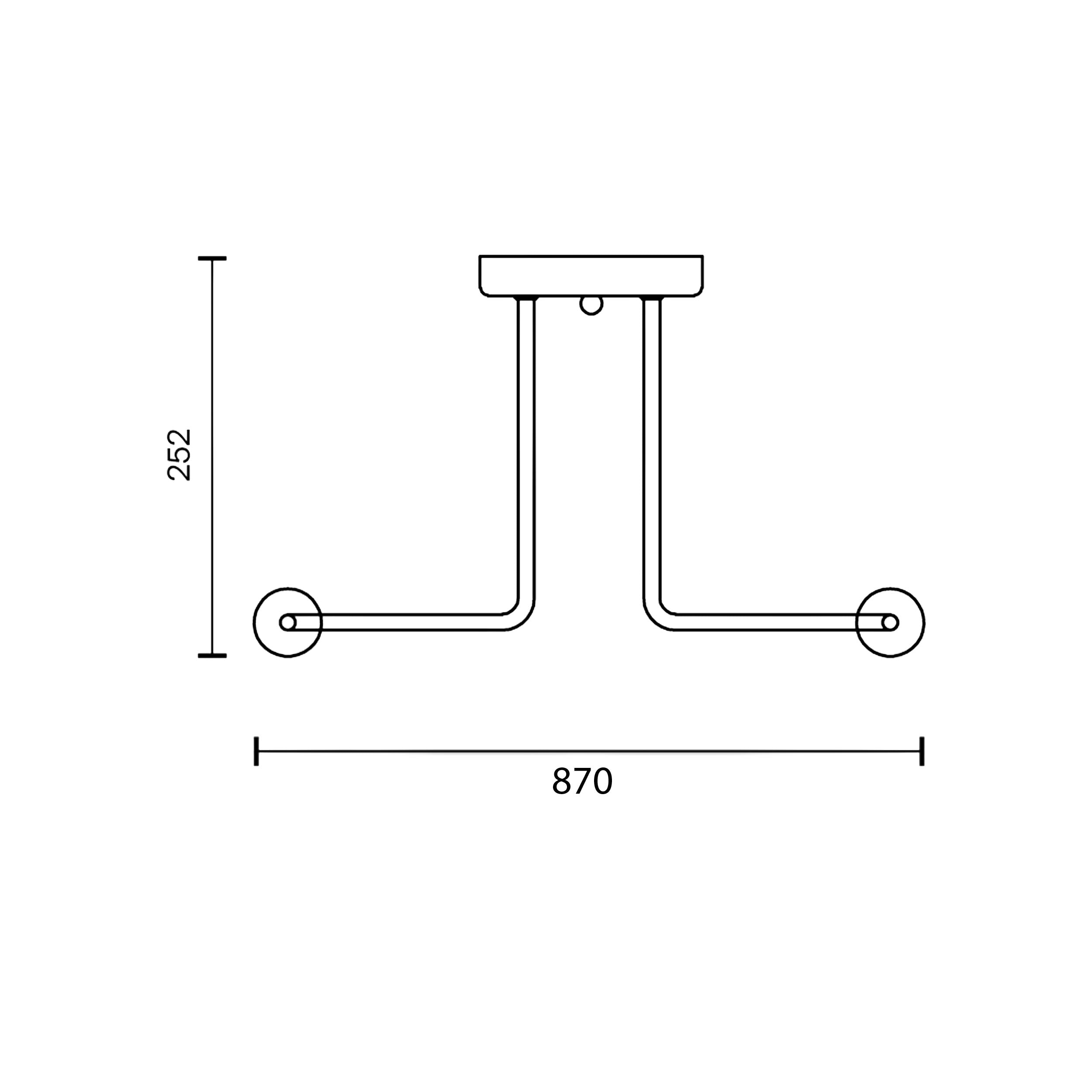 Maytoni Gilbert E27 surface-mounted light