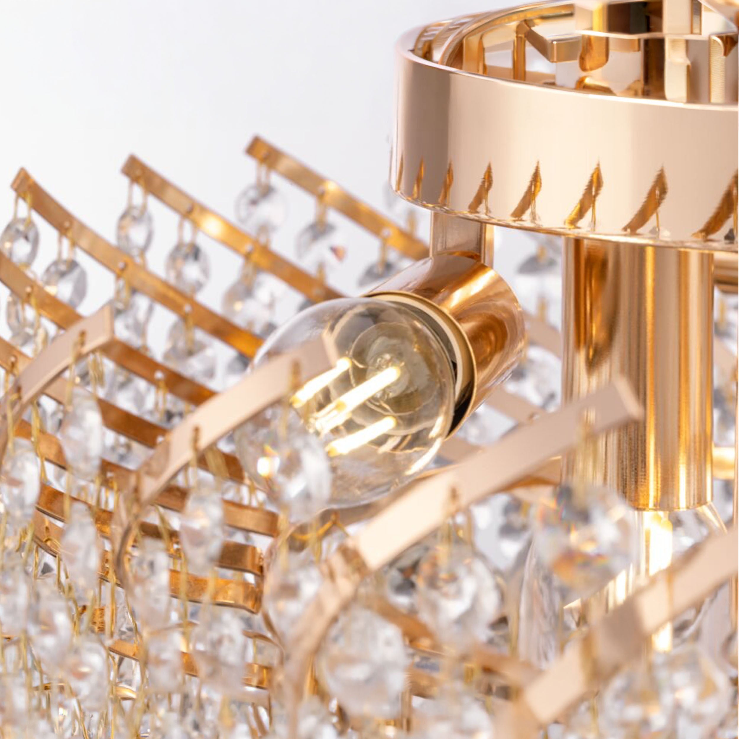 Maytoni Karolina E14 surface-mounted crystal light