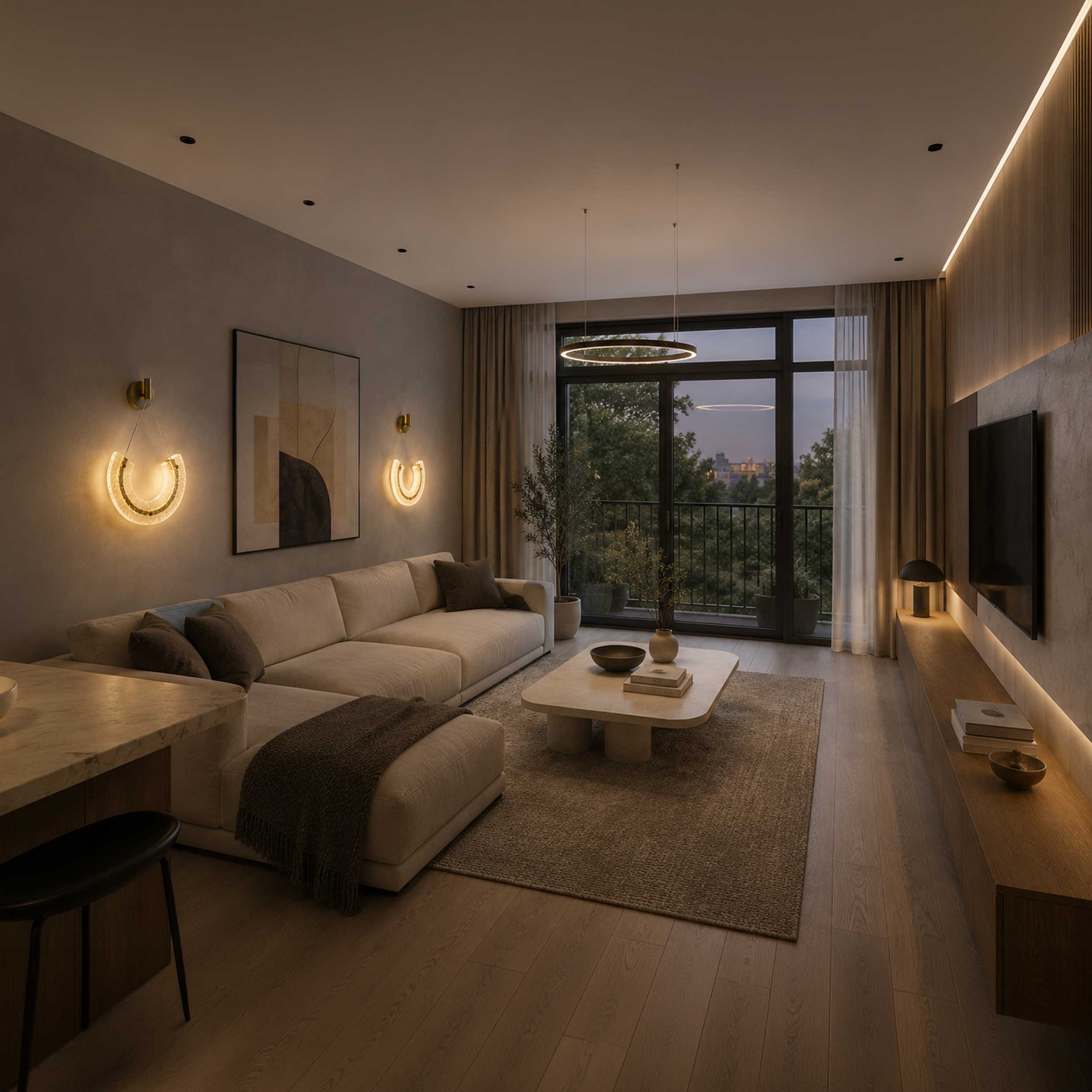Maytoni Maya LED wall light