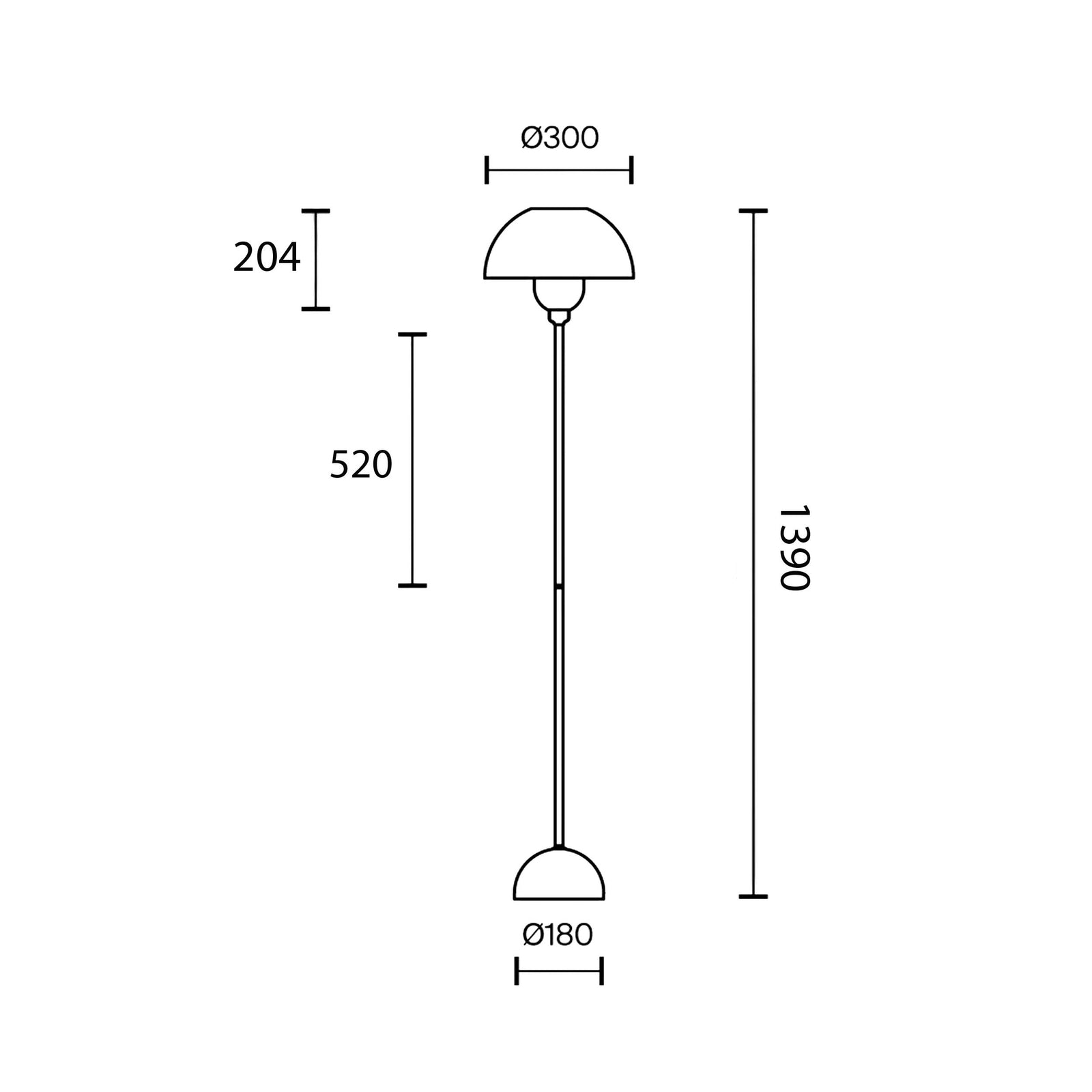 Maytoni Memory E14 floor light