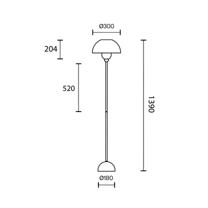 Maytoni Memory E14 floor light