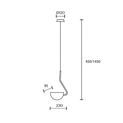 Maytoni Mollis G9 pendant light