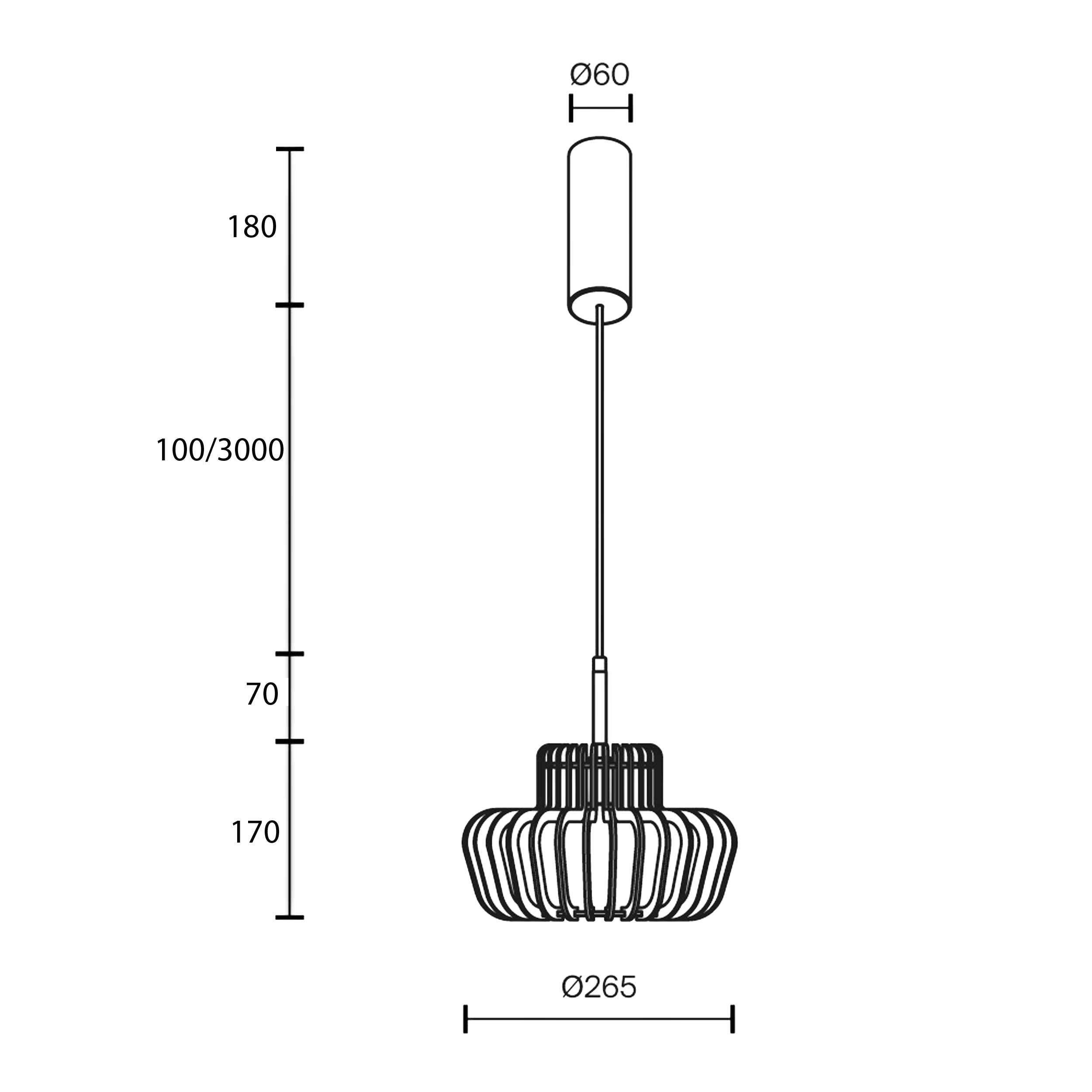 Maytoni Namiki LED pendant light