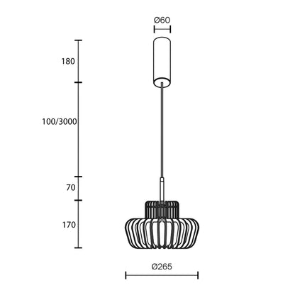 Maytoni Namiki LED pendant light