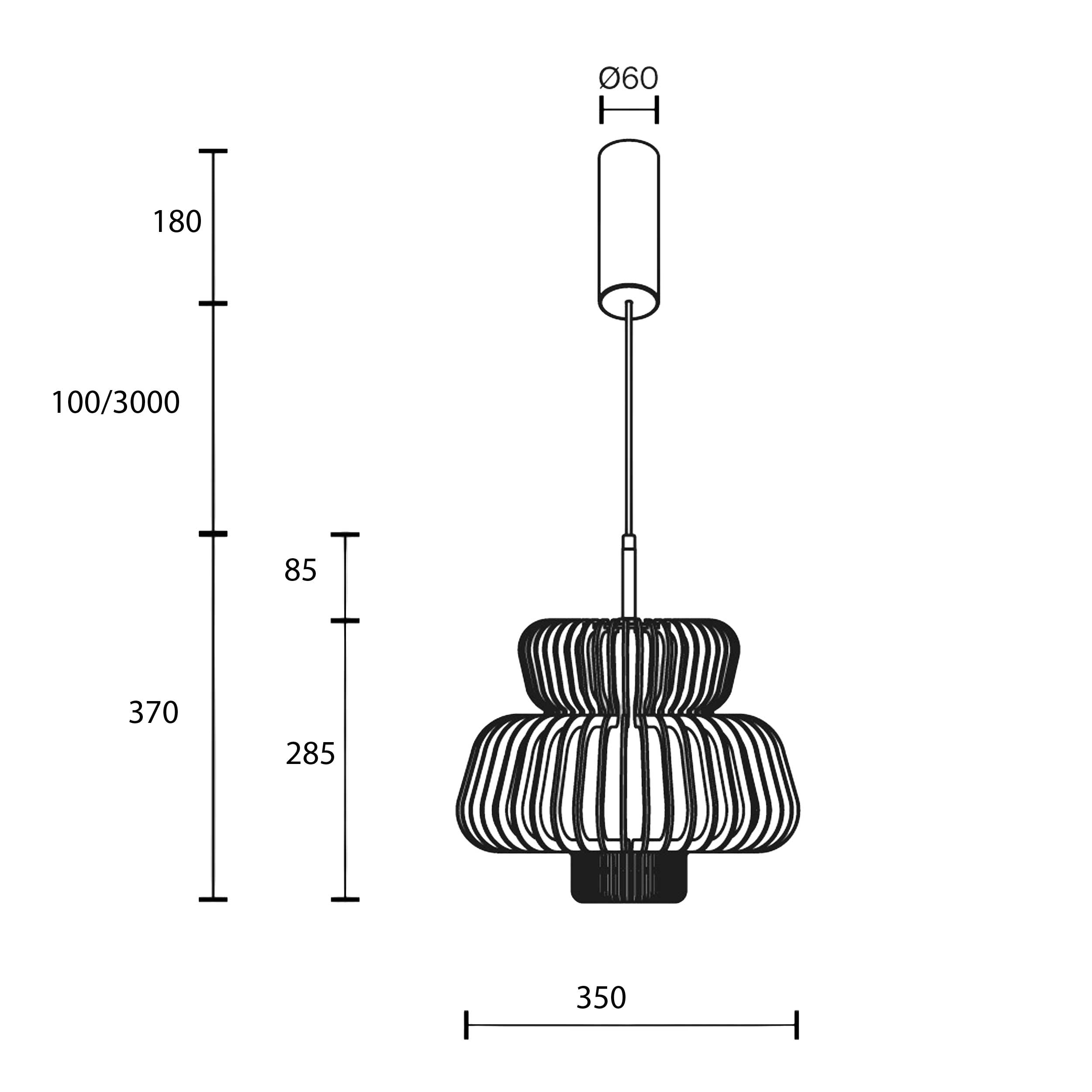 Maytoni Namiki LED pendant light