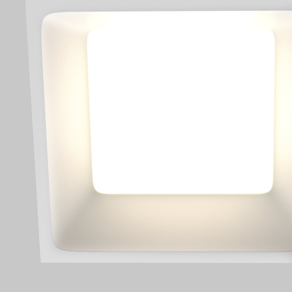 Maytoni Okno LED 100° recessed square downlight light