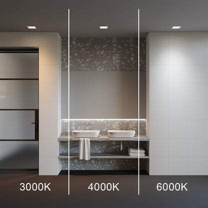 Maytoni Okno LED 100° recessed square downlight light