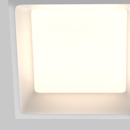 Maytoni Okno LED 100° recessed square downlight light