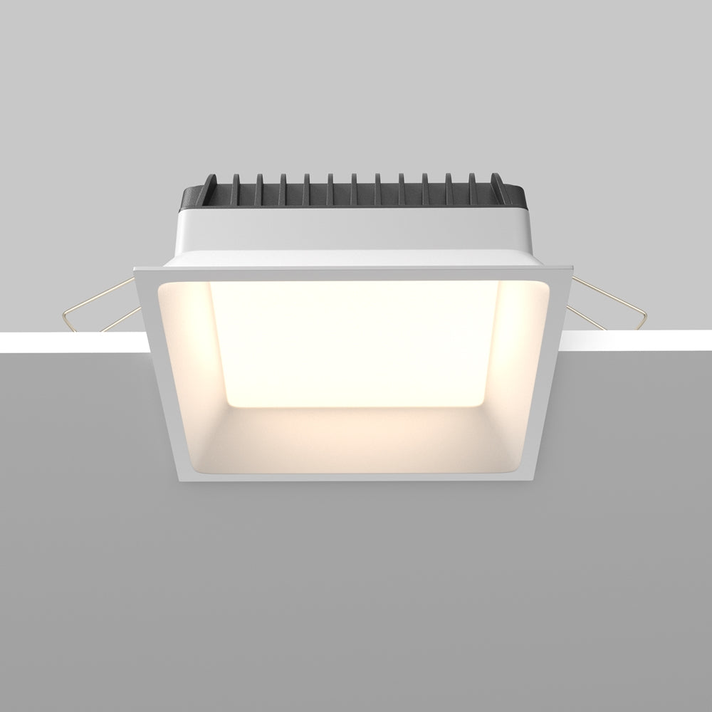 Maytoni Okno LED 100° recessed square downlight light