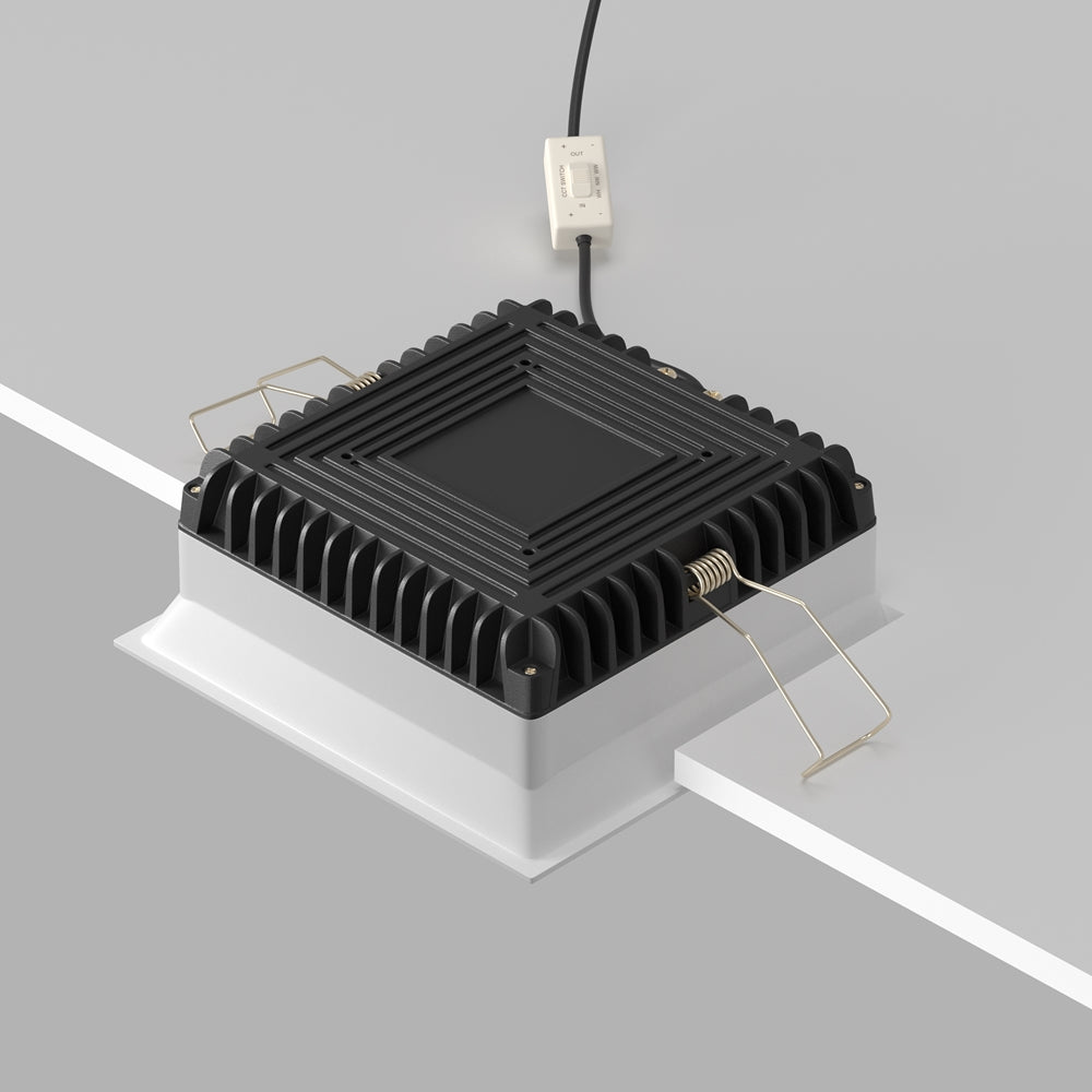 Maytoni Okno LED 100° recessed square downlight light
