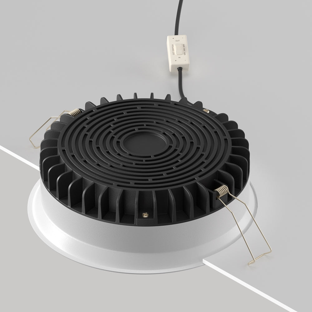 Maytoni Okno LED 100° recessed circular light