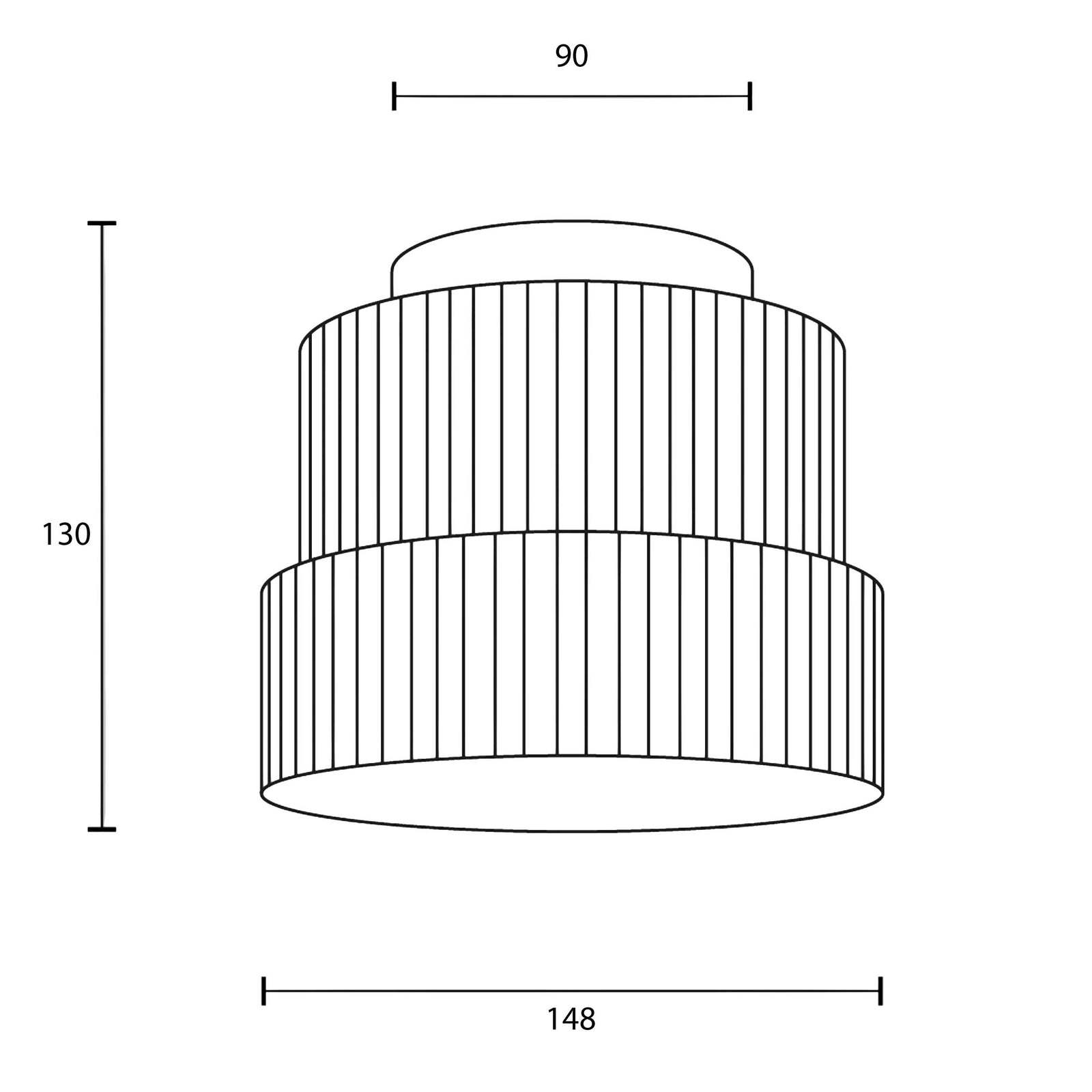 Maytoni Scala LED ceiling light