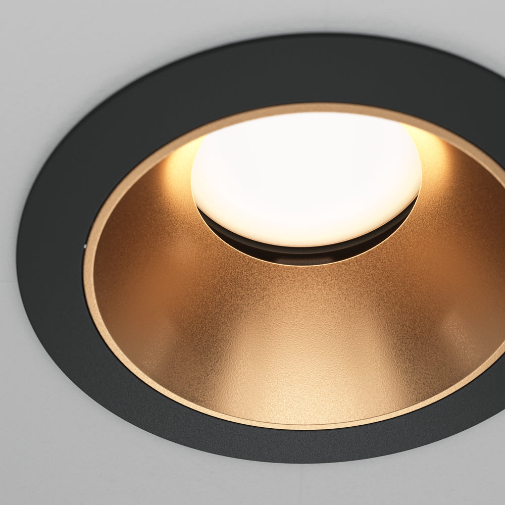 Maytoni GU10 recessed circular downlight light