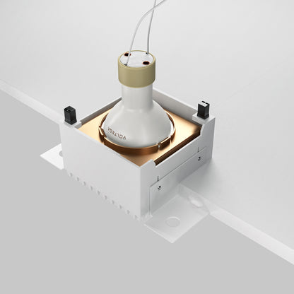 Maytoni GU10 recessed square downlight light
