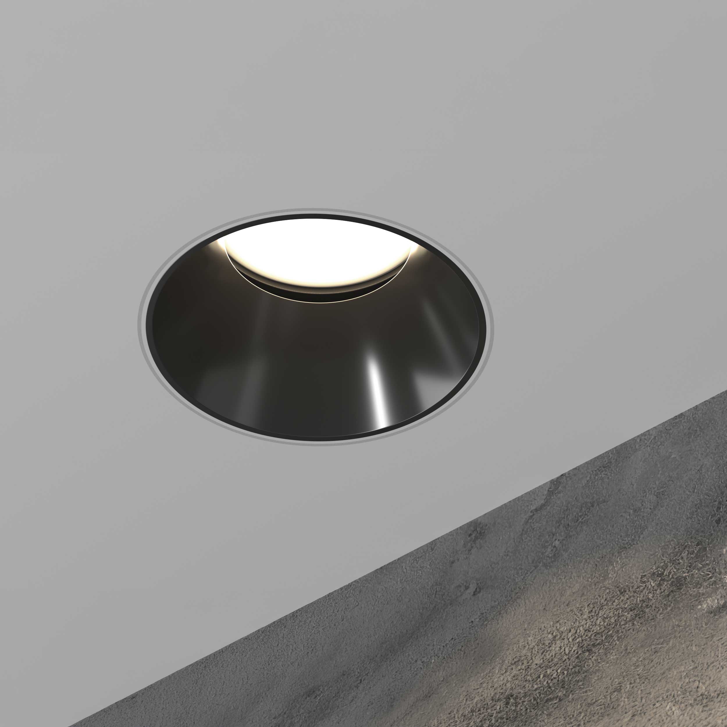 Maytoni GU10 recessed circular downlight light
