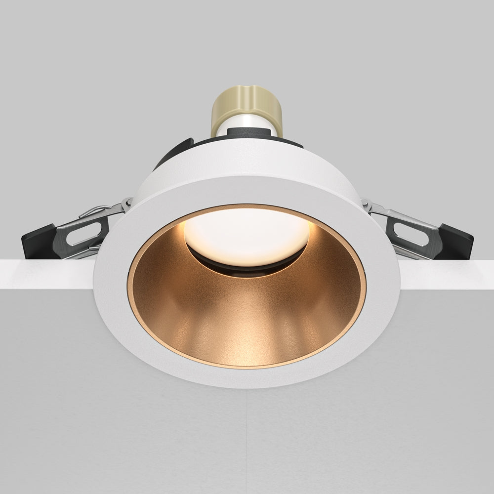Maytoni GU10 recessed circular downlight light