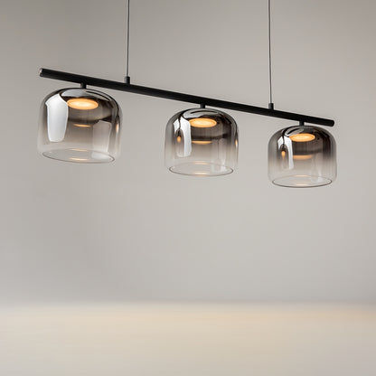 Maytoni Spirito LED pendant light with three lights