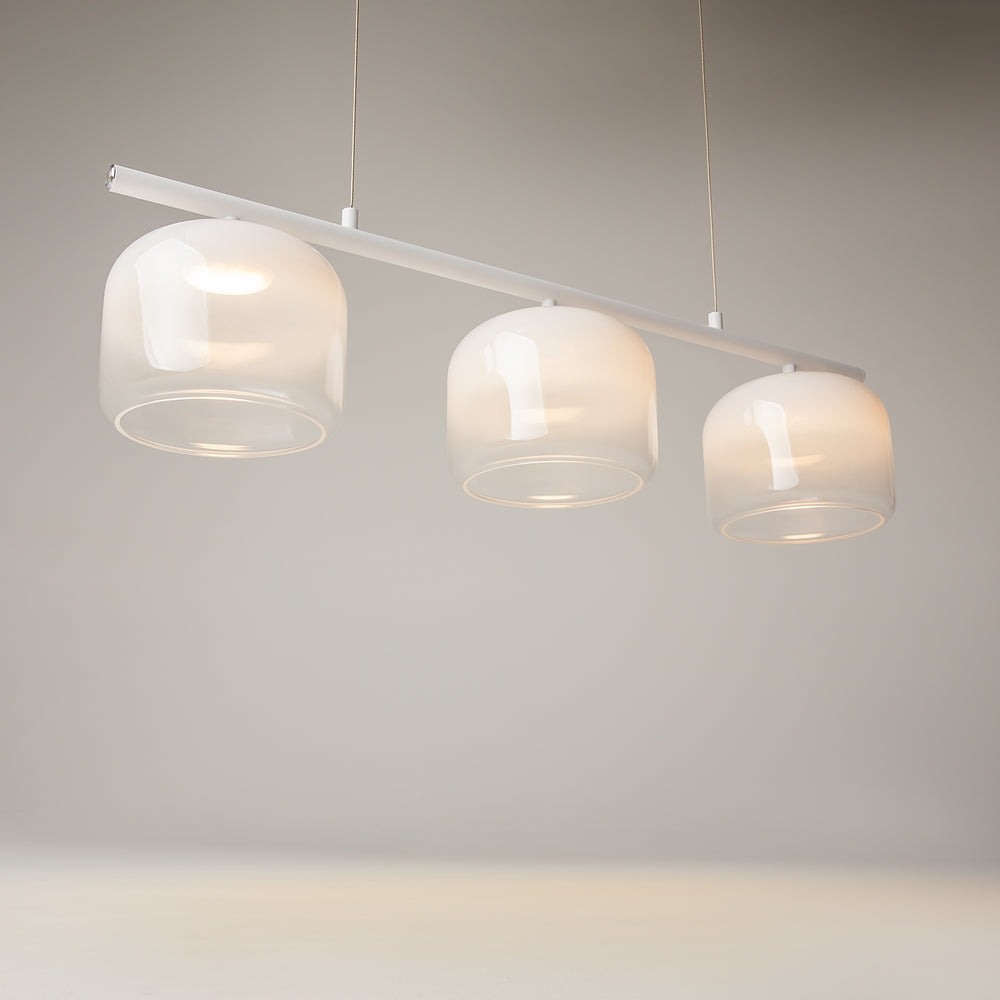 Maytoni Spirito LED pendant light with three lights