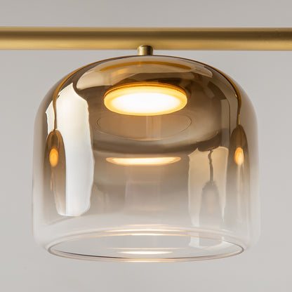 Maytoni Spirito LED pendant light with three lights