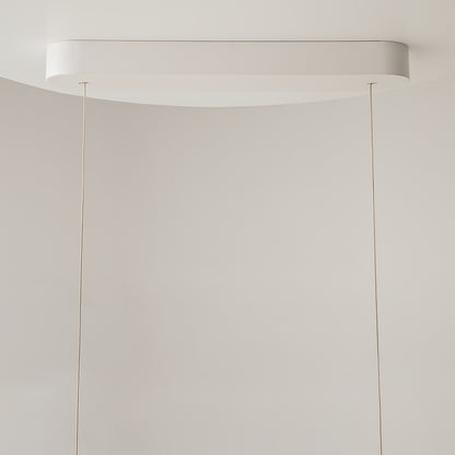 Maytoni Spirito LED pendant light with three lights