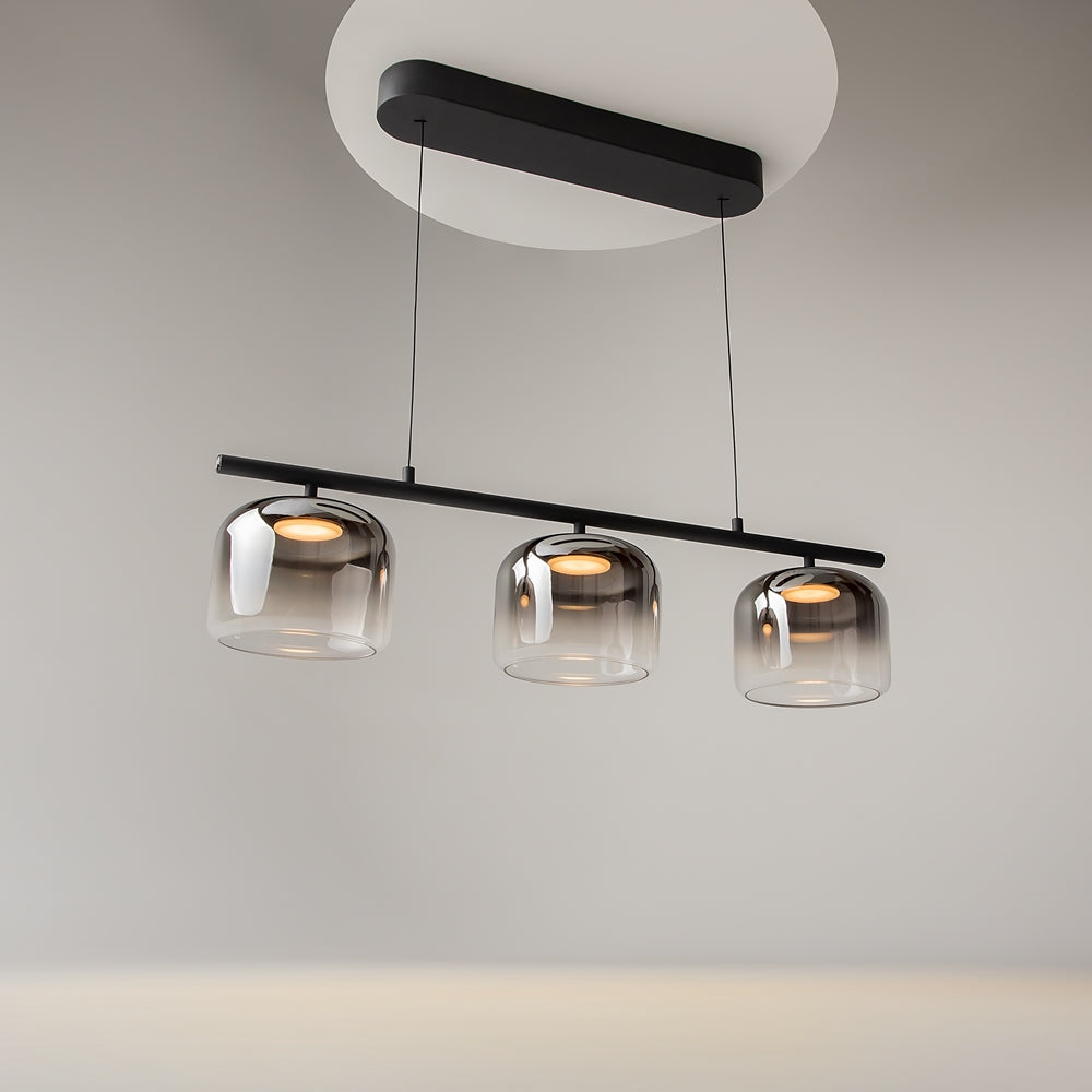 Maytoni Spirito LED pendant light with three lights