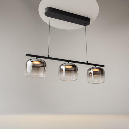 Maytoni Spirito LED pendant light with three lights