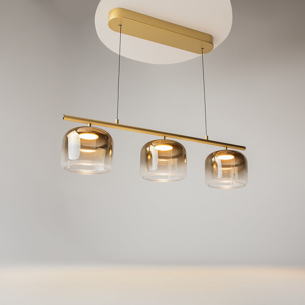 Maytoni Spirito LED pendant light with three lights