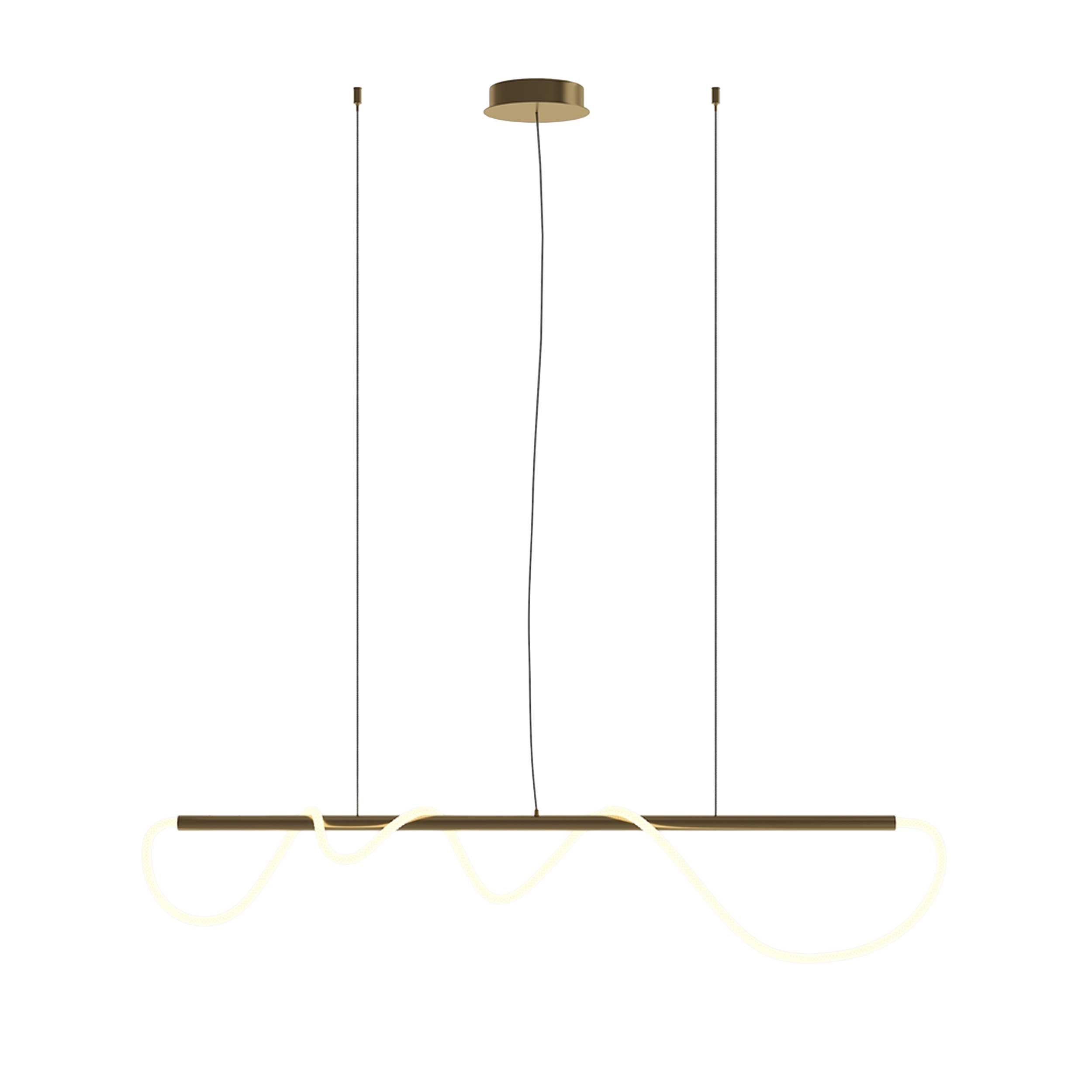 Maytoni Tau LED linear pendant light