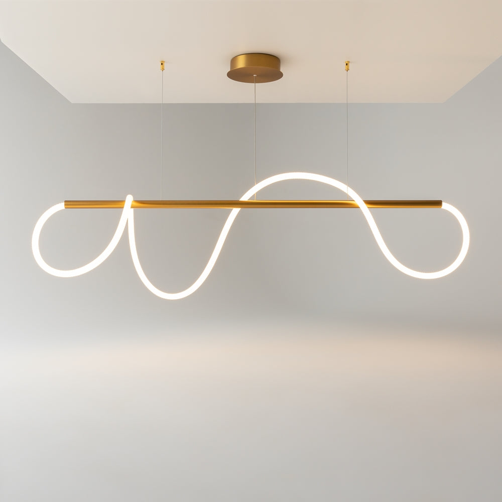 Maytoni Tau LED linear pendant light