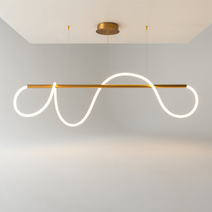 Maytoni Tau LED linear pendant light