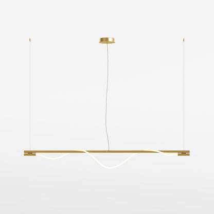 Maytoni Tau LED linear pendant light