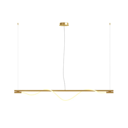 Maytoni Tau LED linear pendant light