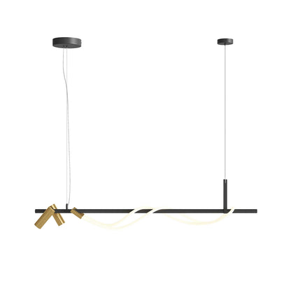 Maytoni Tau LED pendant light with additional lights