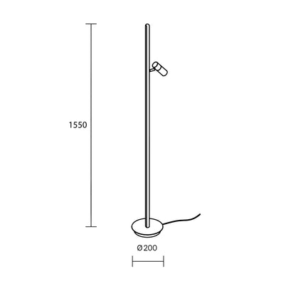 Maytoni Thin LED floor light