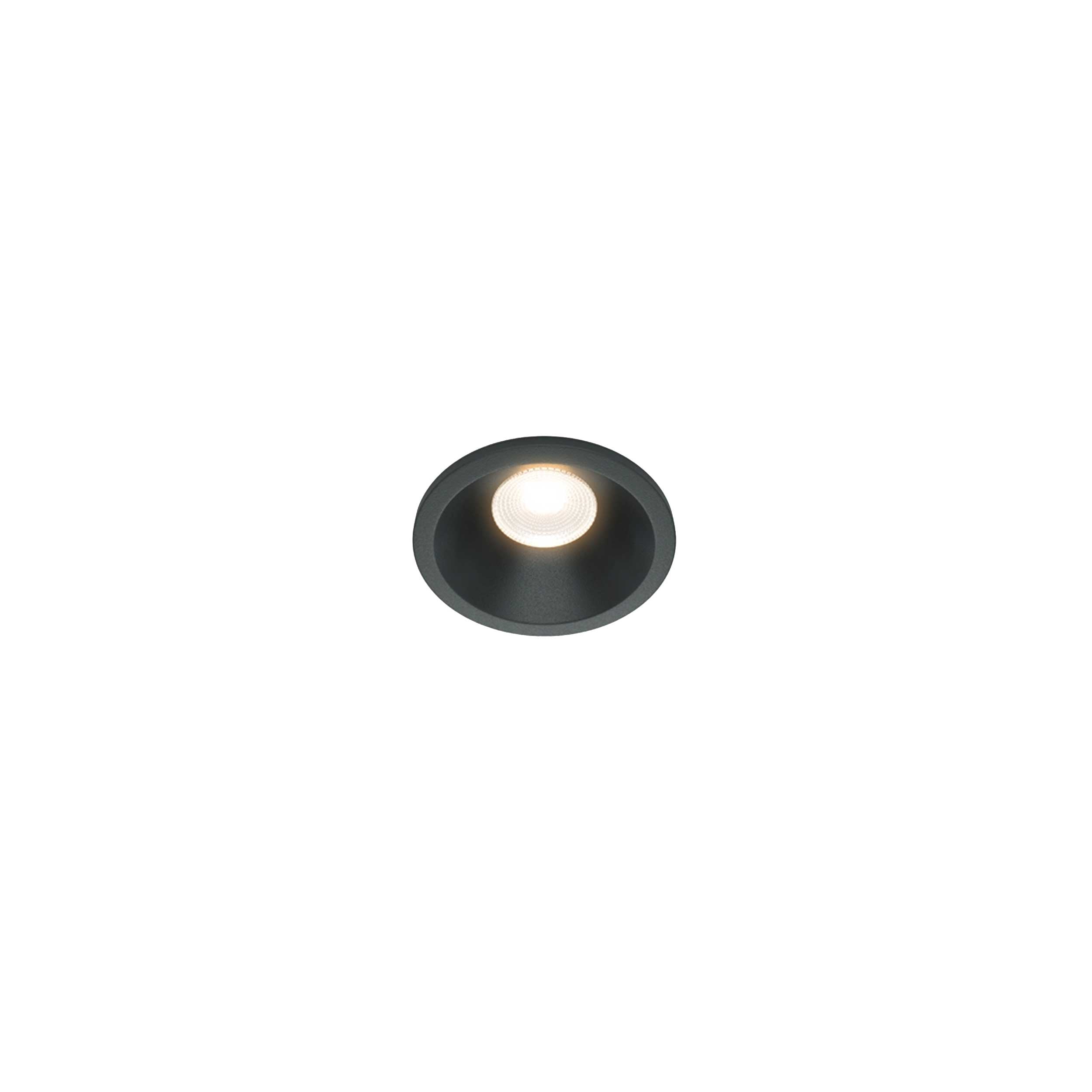Maytoni Zoom LED 60° recessed circular light black