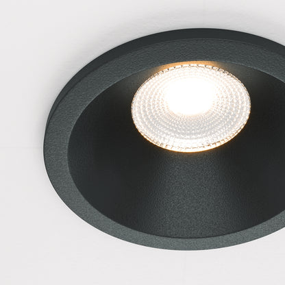 Maytoni Zoom LED 60° recessed circular light black