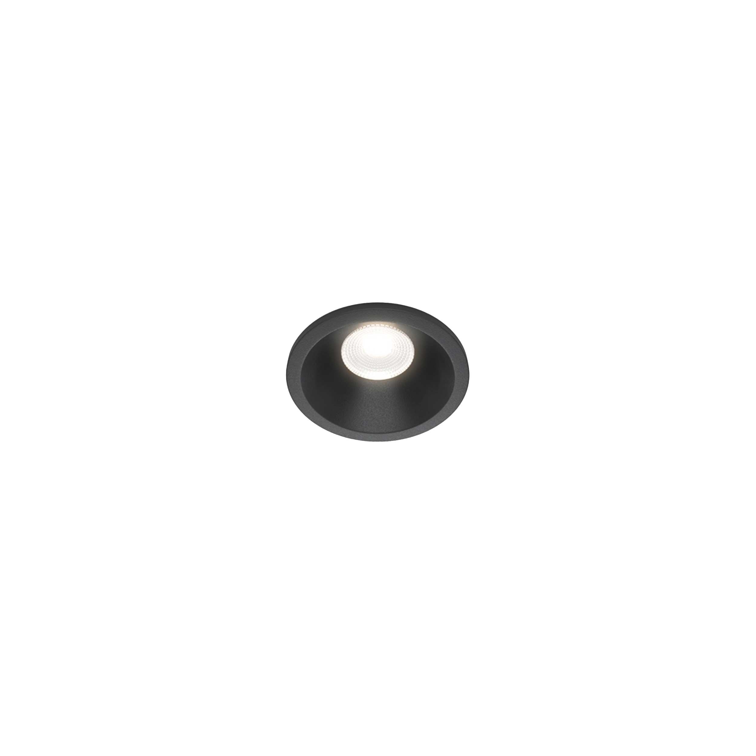 Maytoni Zoom LED 60° recessed circular light black